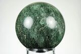 Polished Fuchsite Sphere - Madagascar #196306-1